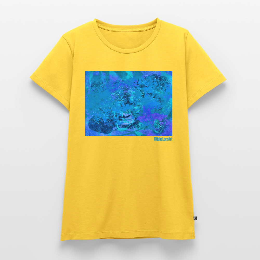 Frauen Premium T-Shirt "Ozeana" - Sonnengelb
