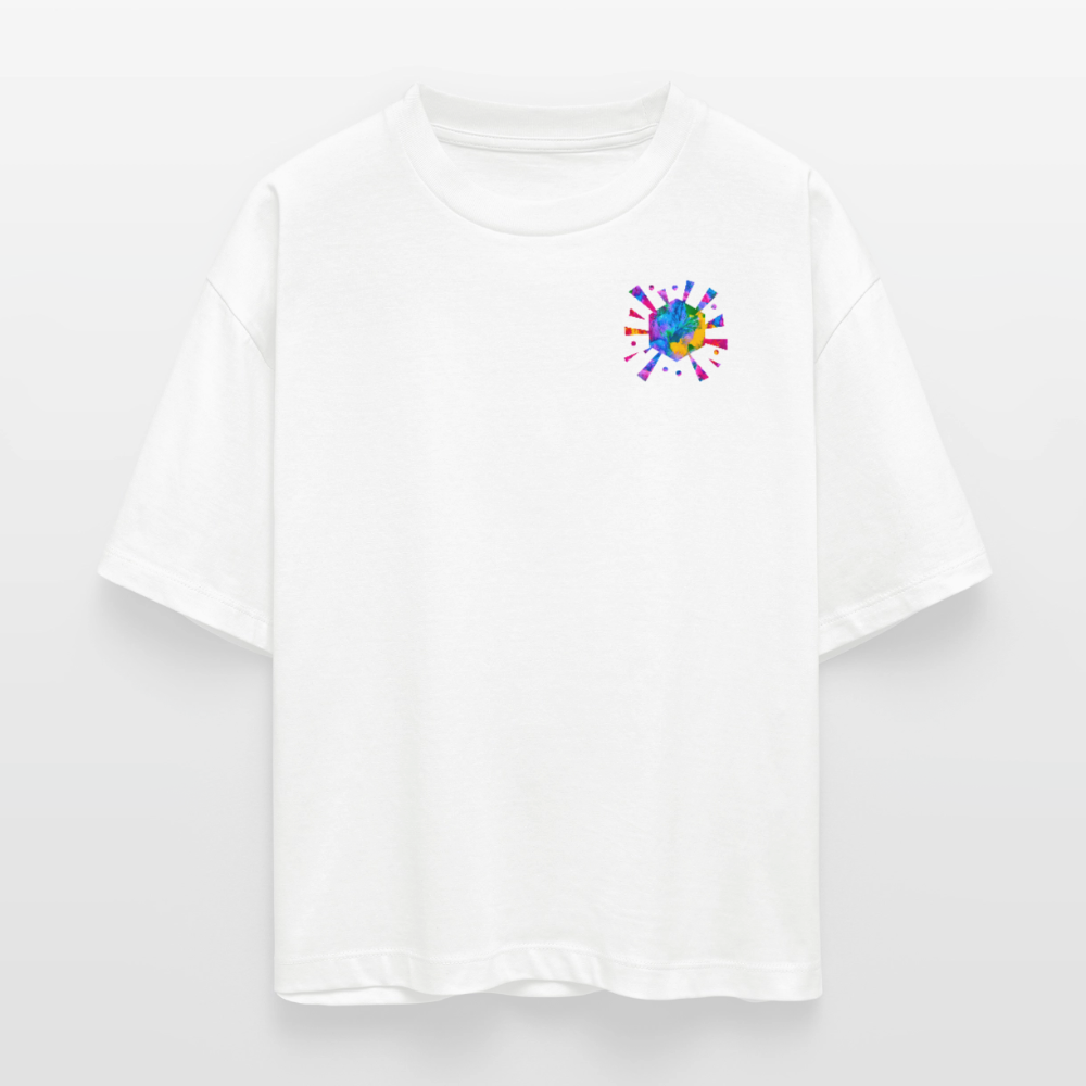 Stanley/Stella Frauen Boxy Bio-T-Shirt  | Design No. 4 - Weiß