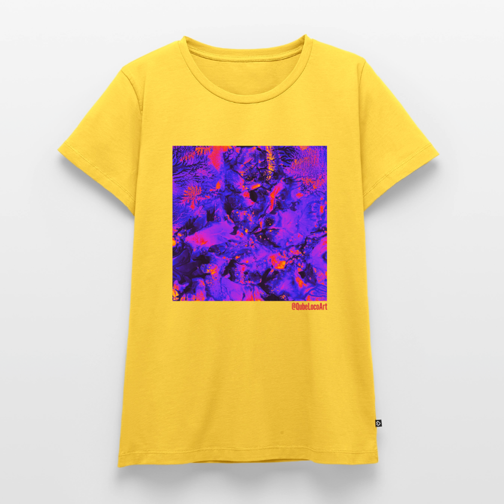 Frauen Premium T-Shirt "Tropica" - Sonnengelb