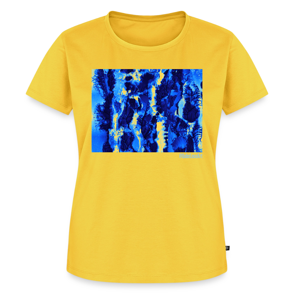 Frauen Premium T-Shirt "Electra" - Sonnengelb