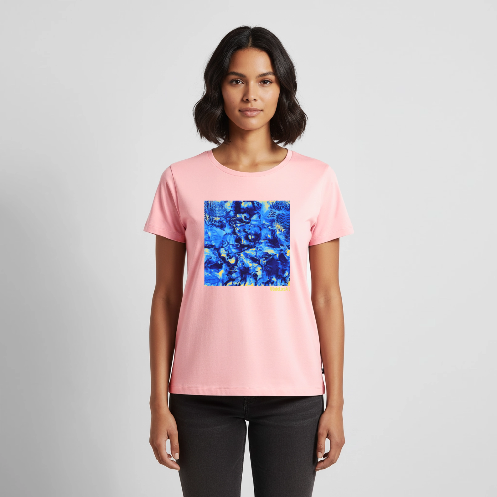 Frauen Premium T-Shirt "Nexus" - Rosa