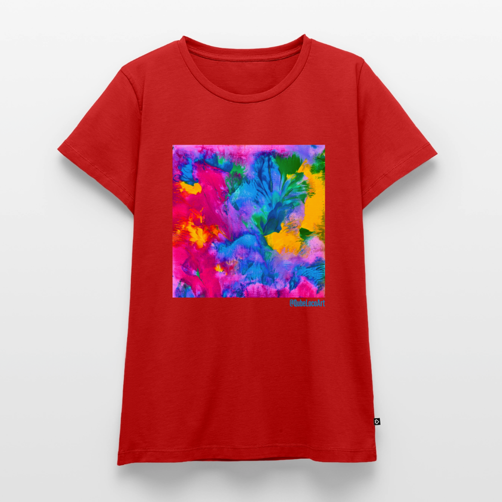 Frauen Premium T-Shirt "Prisma" - Rot