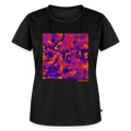 Frauen Premium T-Shirt "Vortex" - Schwarz