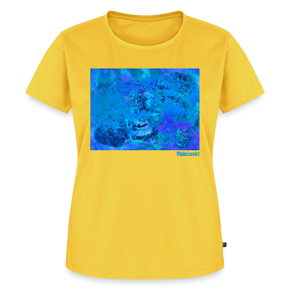 Frauen Premium T-Shirt "Ozeana" - Sonnengelb