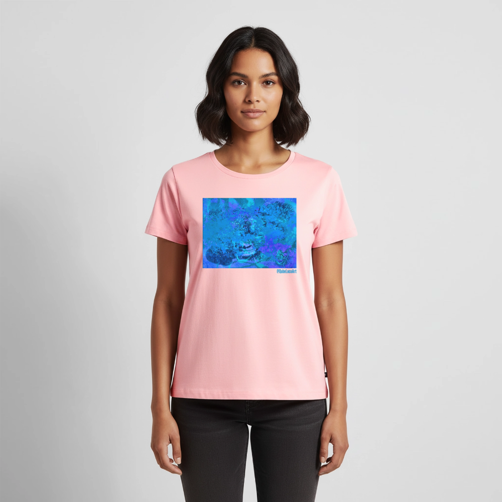 Frauen Premium T-Shirt "Ozeana" - Rosa