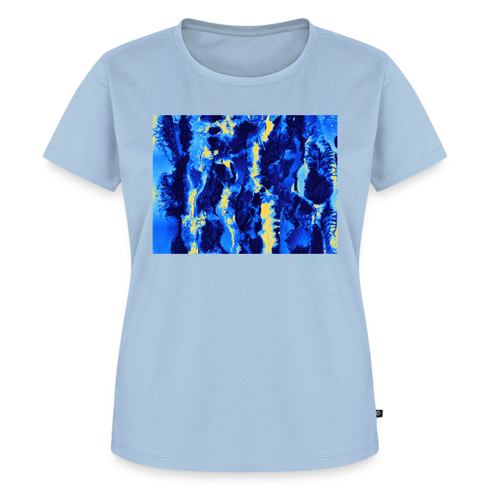 Frauen Premium T-Shirt "Electra" - Hellblau