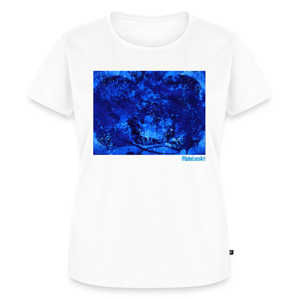 Frauen Premium T-Shirt "Nebula" - Weiß