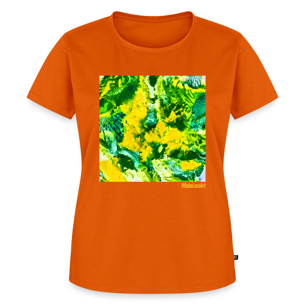 Frauen Premium T-Shirt "Silva" - Orange 