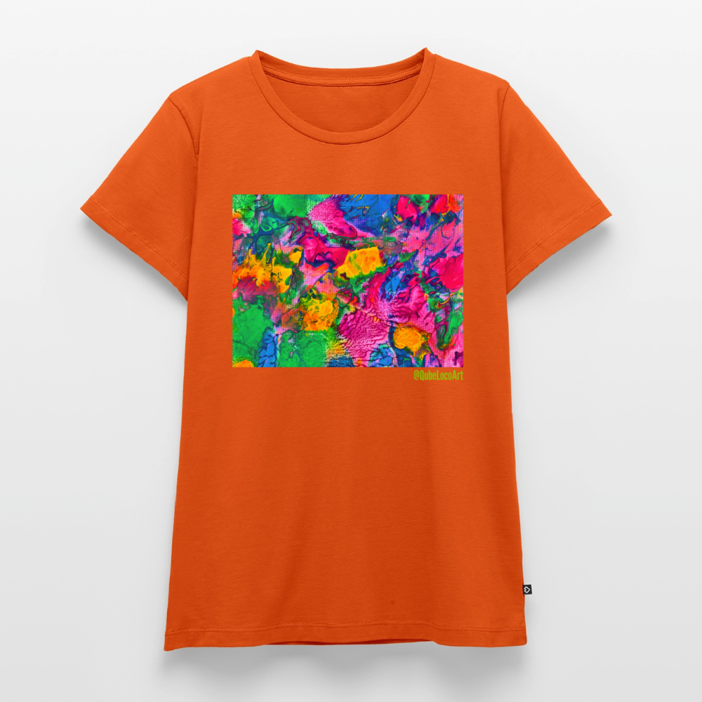 Frauen Premium T-Shirt "Chroma" - Orange 