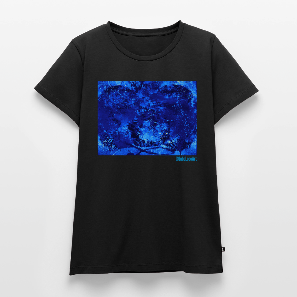 Frauen Premium T-Shirt "Nebula" - Schwarz