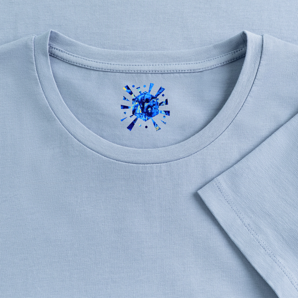 Frauen Premium T-Shirt "Nexus" - Hellblau