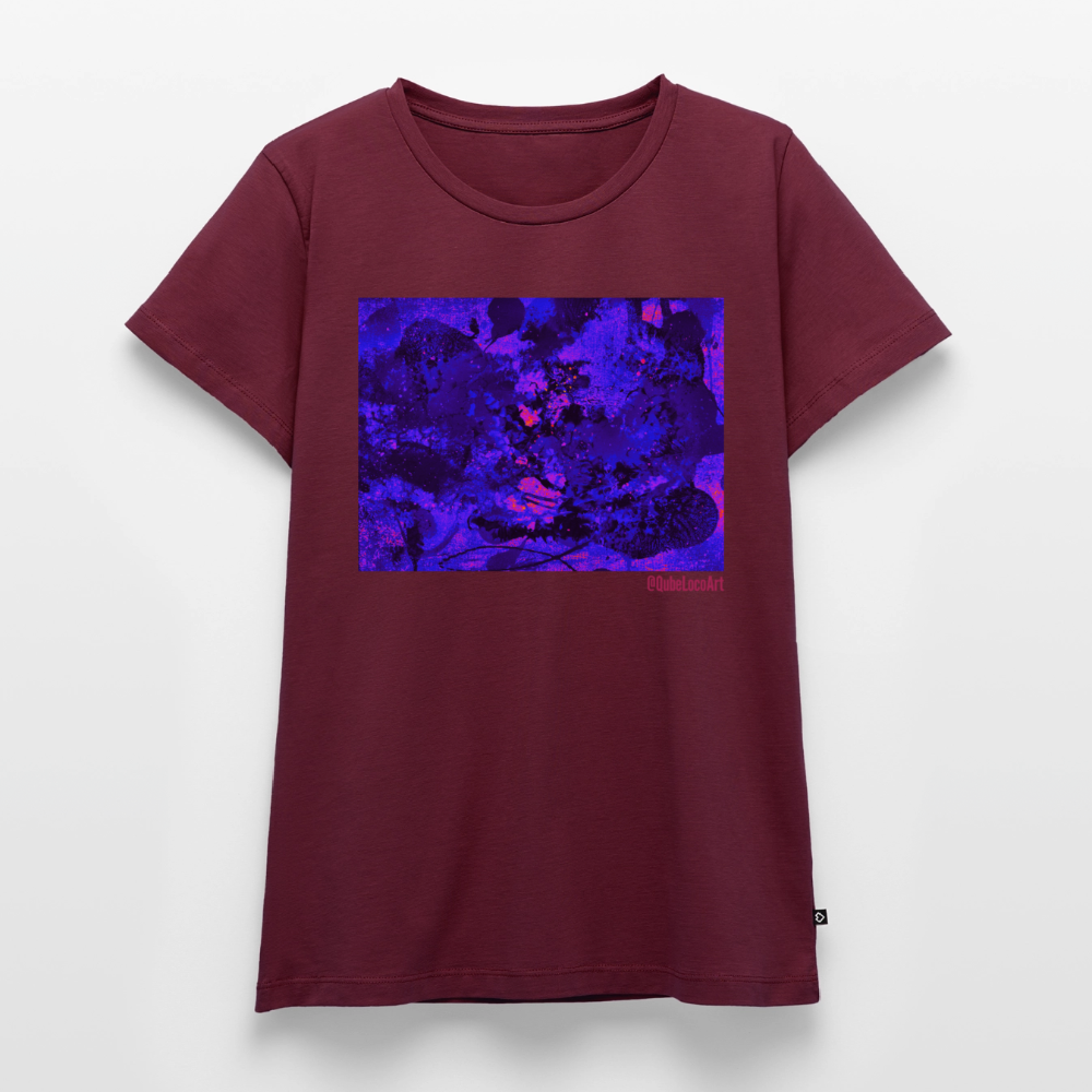 Frauen Premium T-Shirt "Nympha" - Burgunderrot