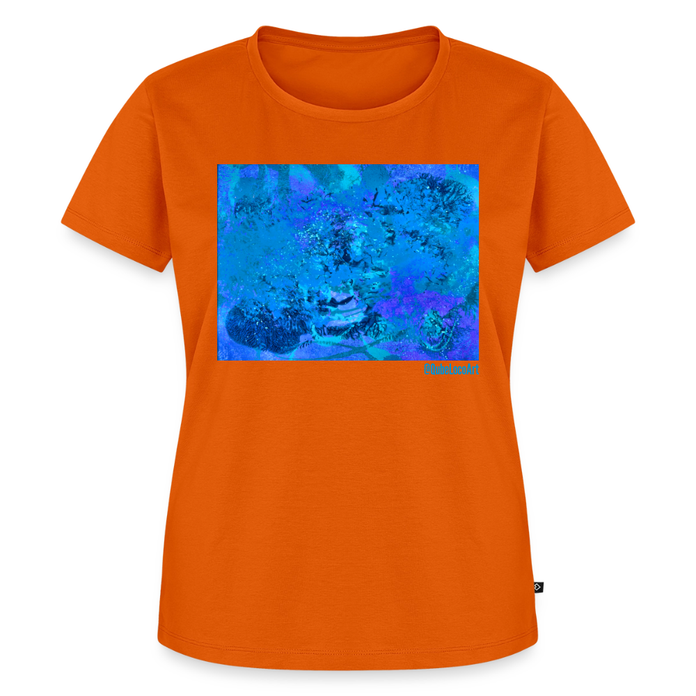 Frauen Premium T-Shirt "Ozeana" - Orange 