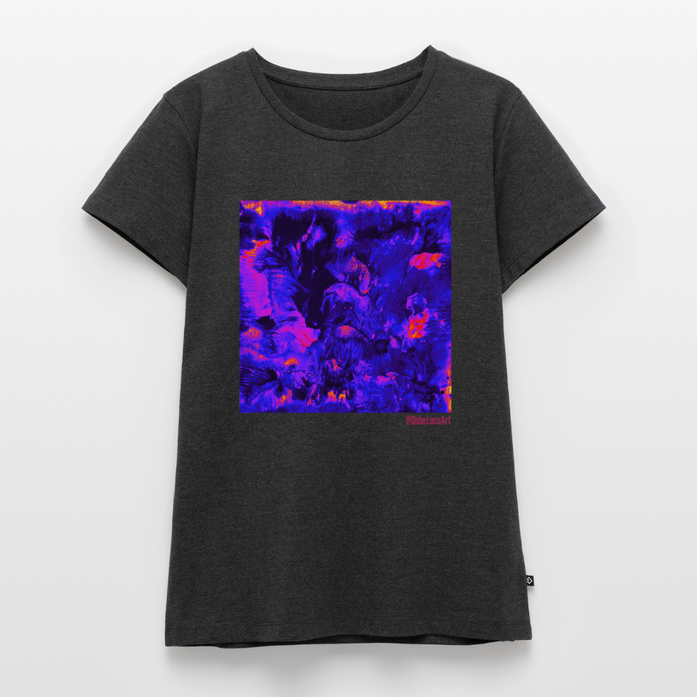 Frauen Premium T-Shirt "Nova" - Anthrazit meliert