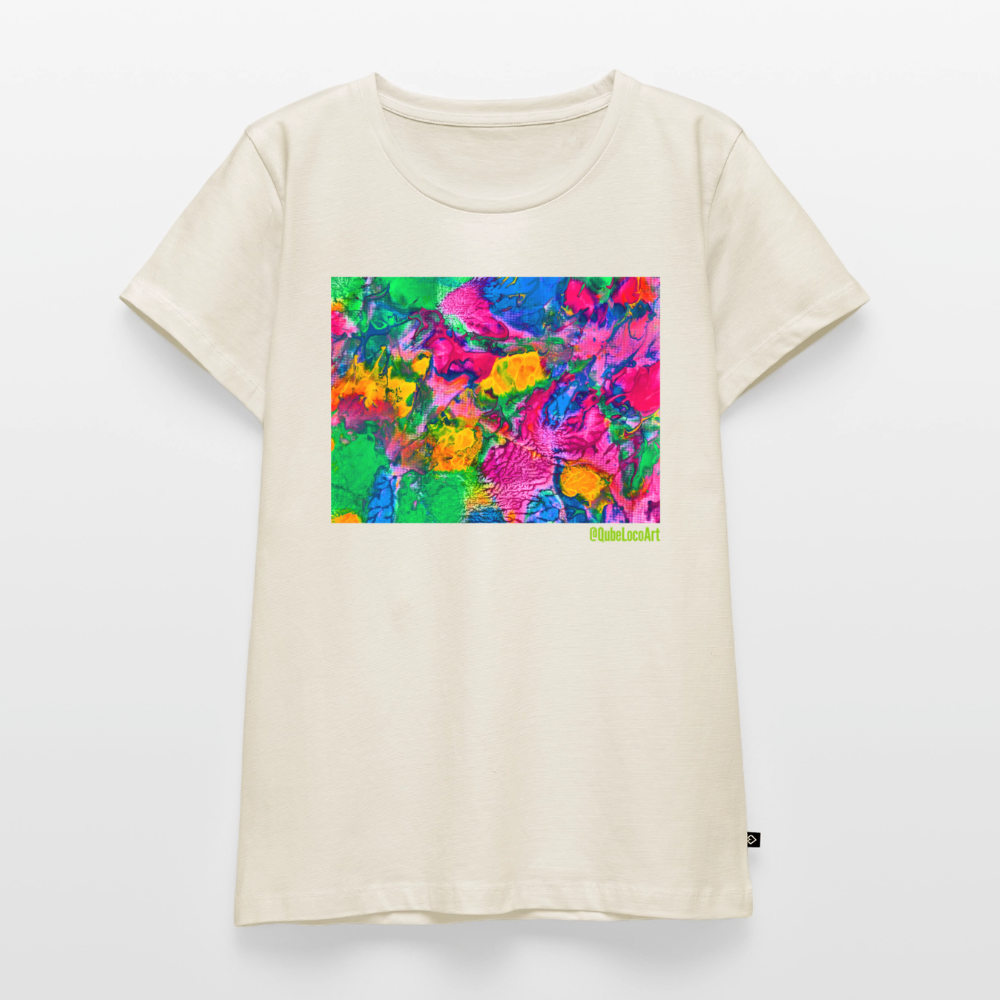 Frauen Premium T-Shirt "Chroma" - Naturweiß