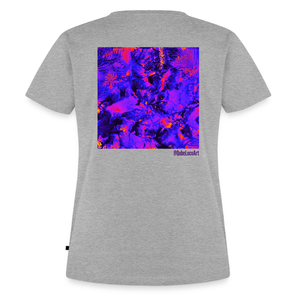 Frauen Premium T-Shirt | Design No. 2 - Grau meliert