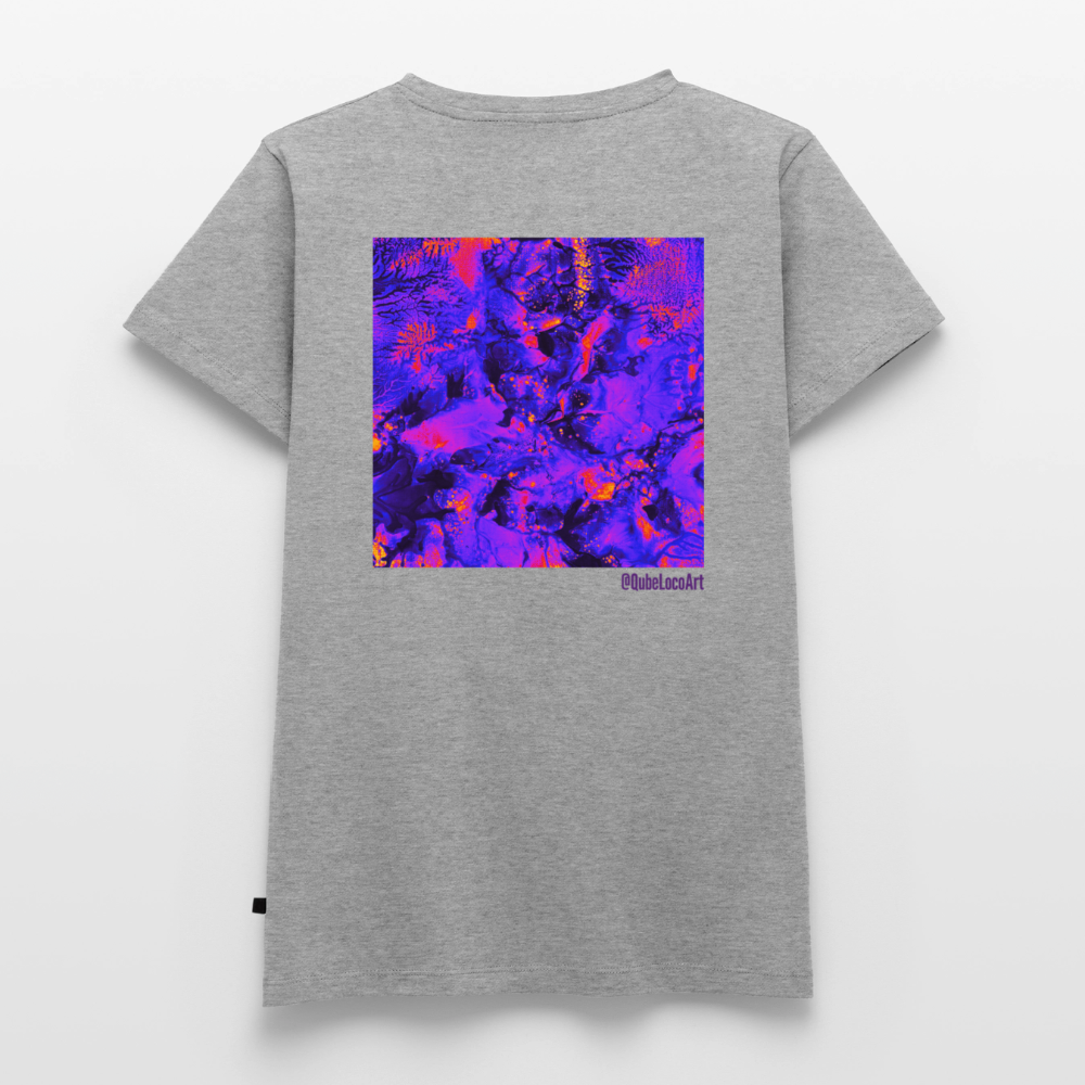Frauen Premium T-Shirt | Design No. 2 - Grau meliert