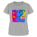 Frauen Premium T-Shirt "Prisma" - Grau meliert