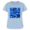Frauen Premium T-Shirt "Nexus" - Hellblau