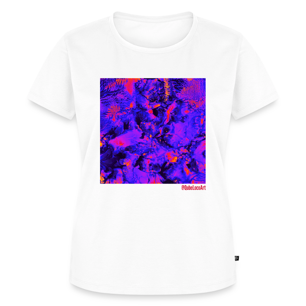 Frauen Premium T-Shirt "Tropica" - Weiß