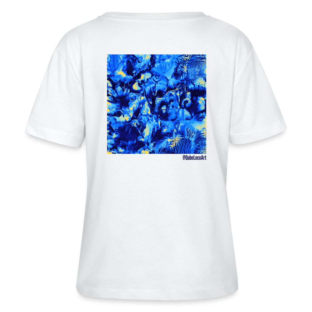 Stanley/Stella Relaxed Rundhals Frauen Bio-T-Shirt | No. 3 - Weiß