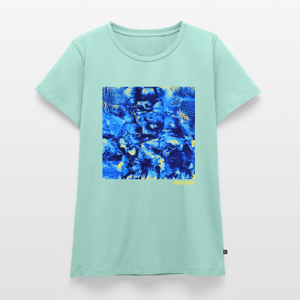 Frauen Premium T-Shirt "Nexus" - Mint 