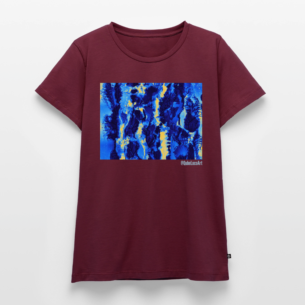 Frauen Premium T-Shirt "Electra" - Burgunderrot