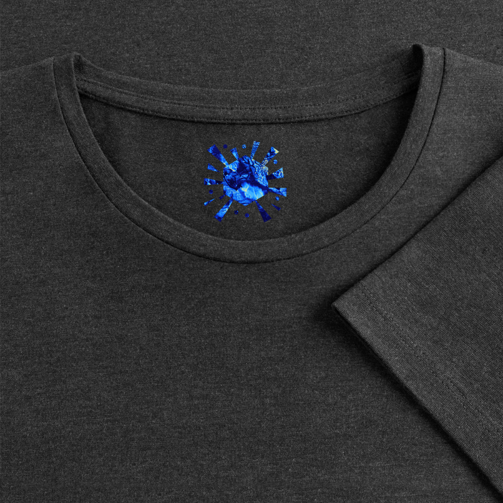 Frauen Premium T-Shirt "Lumina" - Anthrazit meliert
