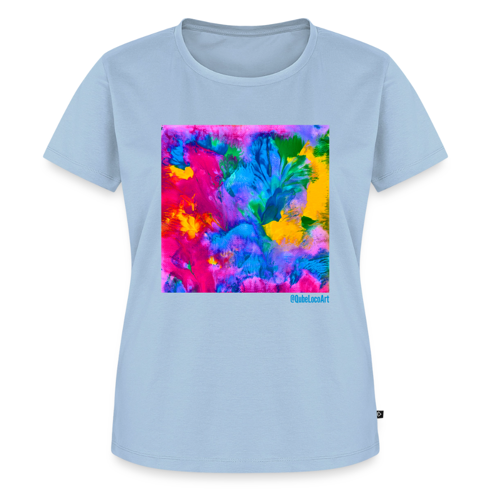 Frauen Premium T-Shirt "Prisma" - Hellblau