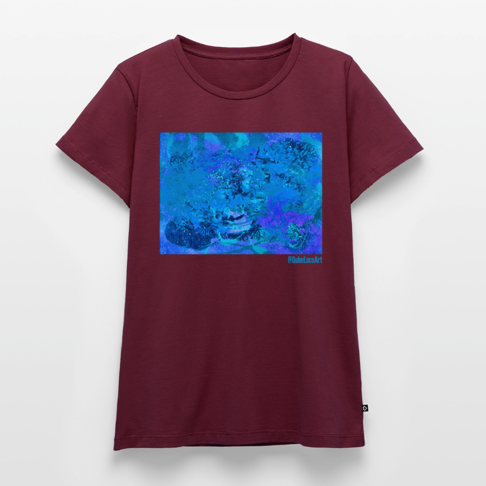 Frauen Premium T-Shirt "Ozeana" - Burgunderrot