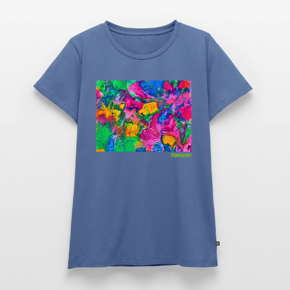 Frauen Premium T-Shirt "Chroma" - Taubenblau