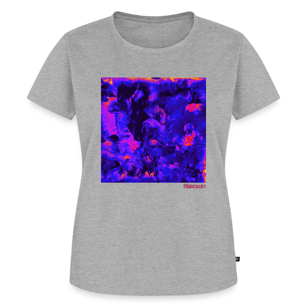 Frauen Premium T-Shirt "Nova" - Grau meliert