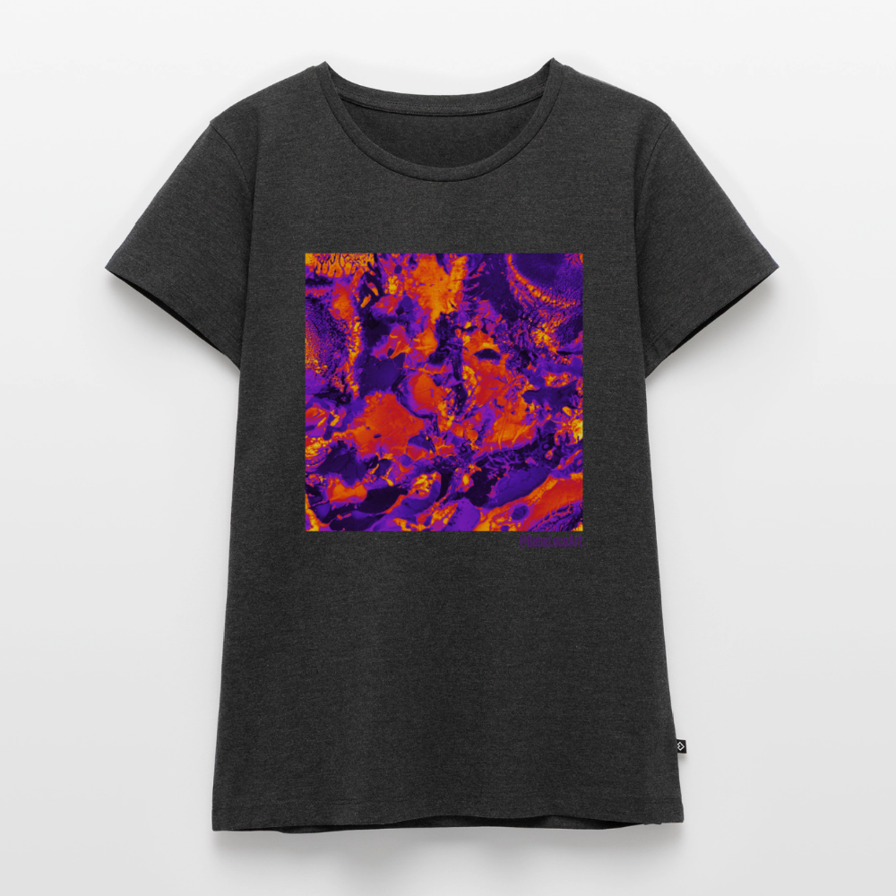 Frauen Premium T-Shirt "Therma" - Anthrazit meliert