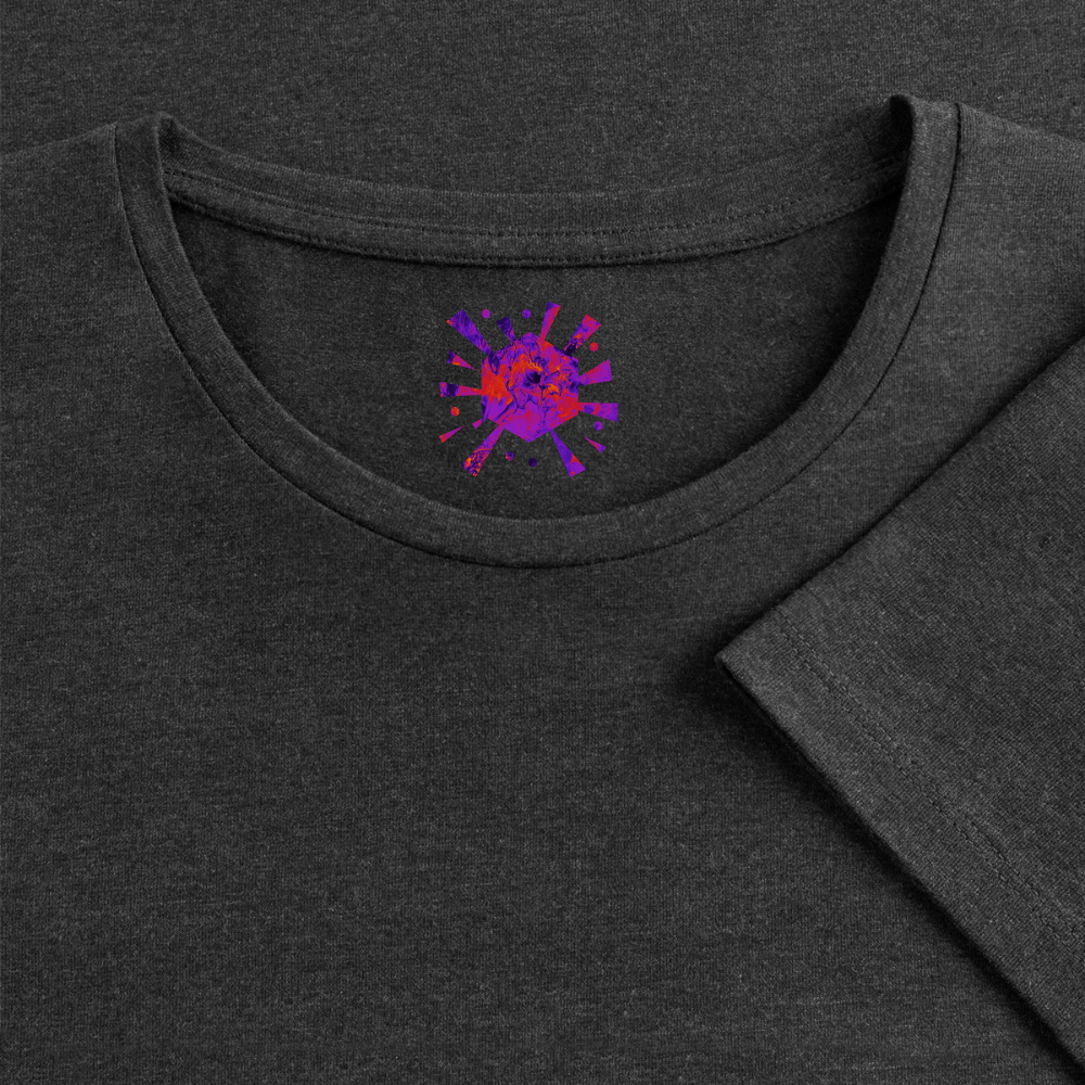 Frauen Premium T-Shirt "Ignis" - Anthrazit meliert