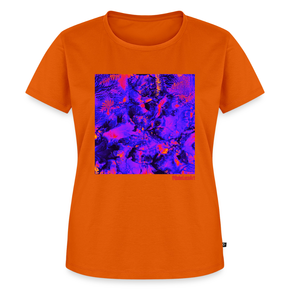Frauen Premium T-Shirt "Tropica" - Orange 
