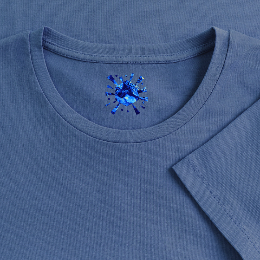 Frauen Premium T-Shirt "Lumina" - Taubenblau