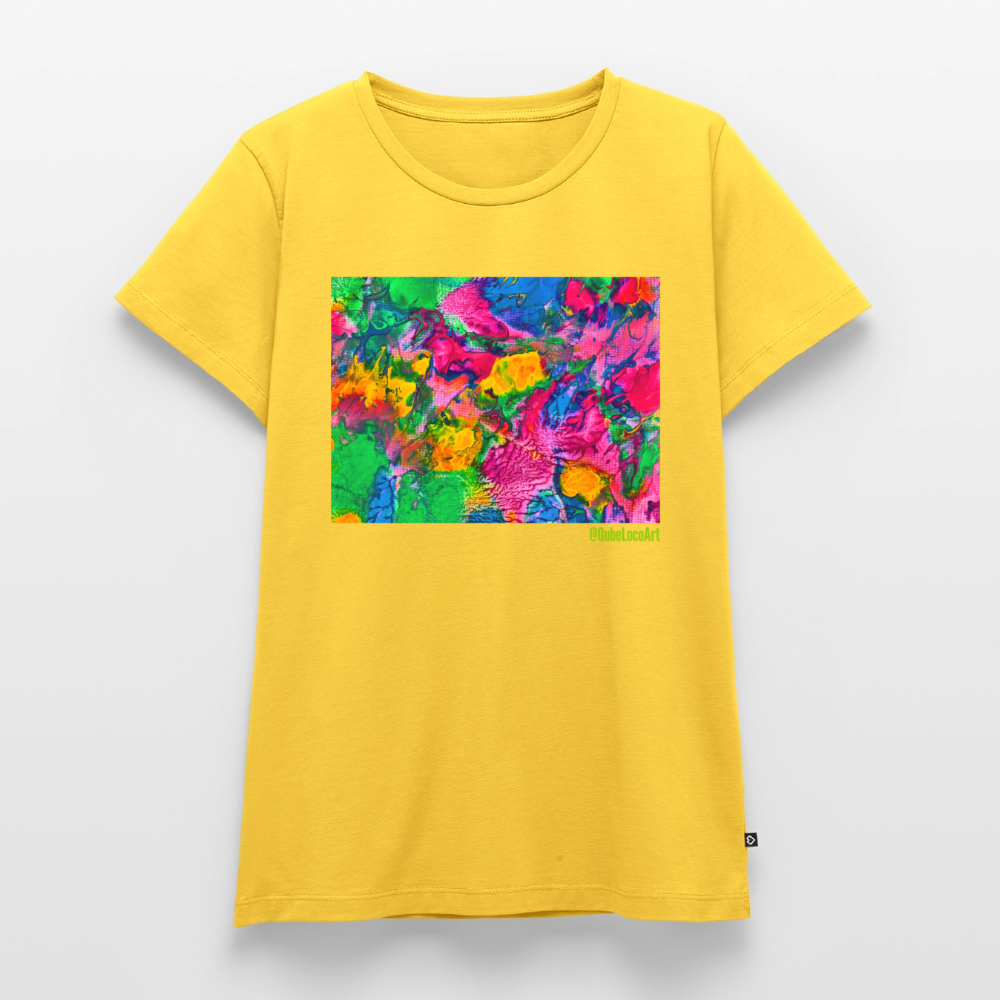 Frauen Premium T-Shirt "Chroma" - Sonnengelb