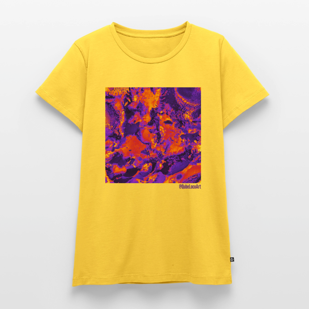 Frauen Premium T-Shirt "Therma" - Sonnengelb
