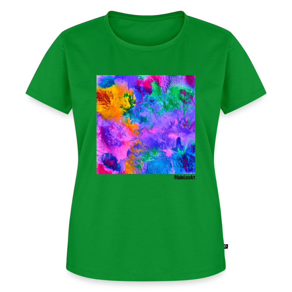Frauen Premium T-Shirt "Lotus" - Grün