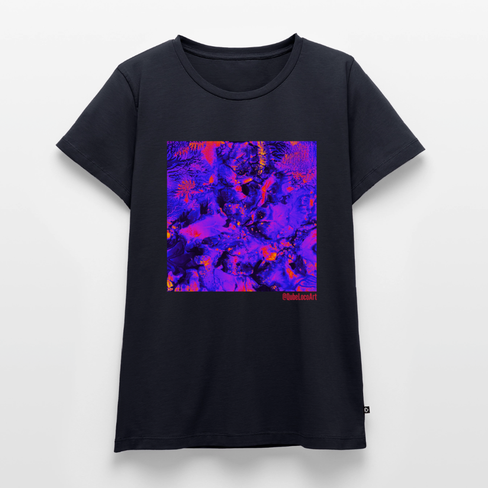 Frauen Premium T-Shirt "Tropica" - Navy