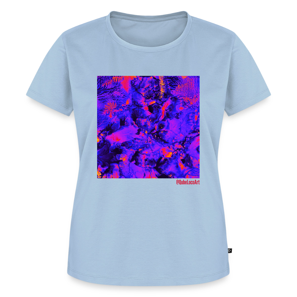 Frauen Premium T-Shirt "Tropica" - Hellblau