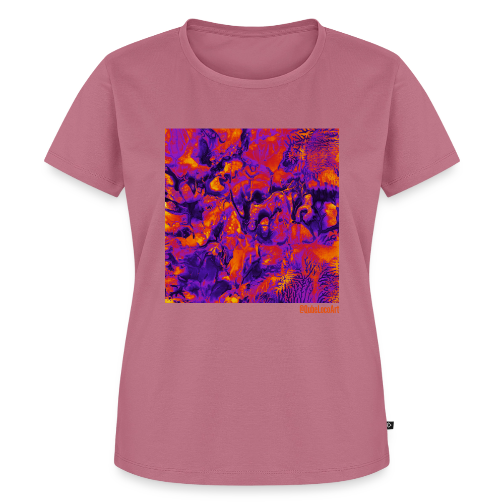 Frauen Premium T-Shirt "Vortex" - Mauve