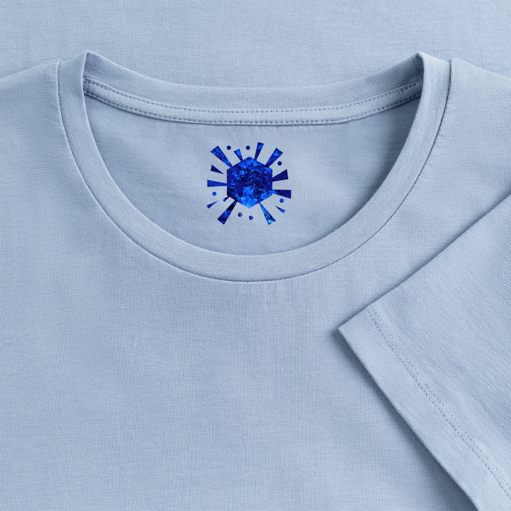 Frauen Premium T-Shirt "Nebula" - Hellblau