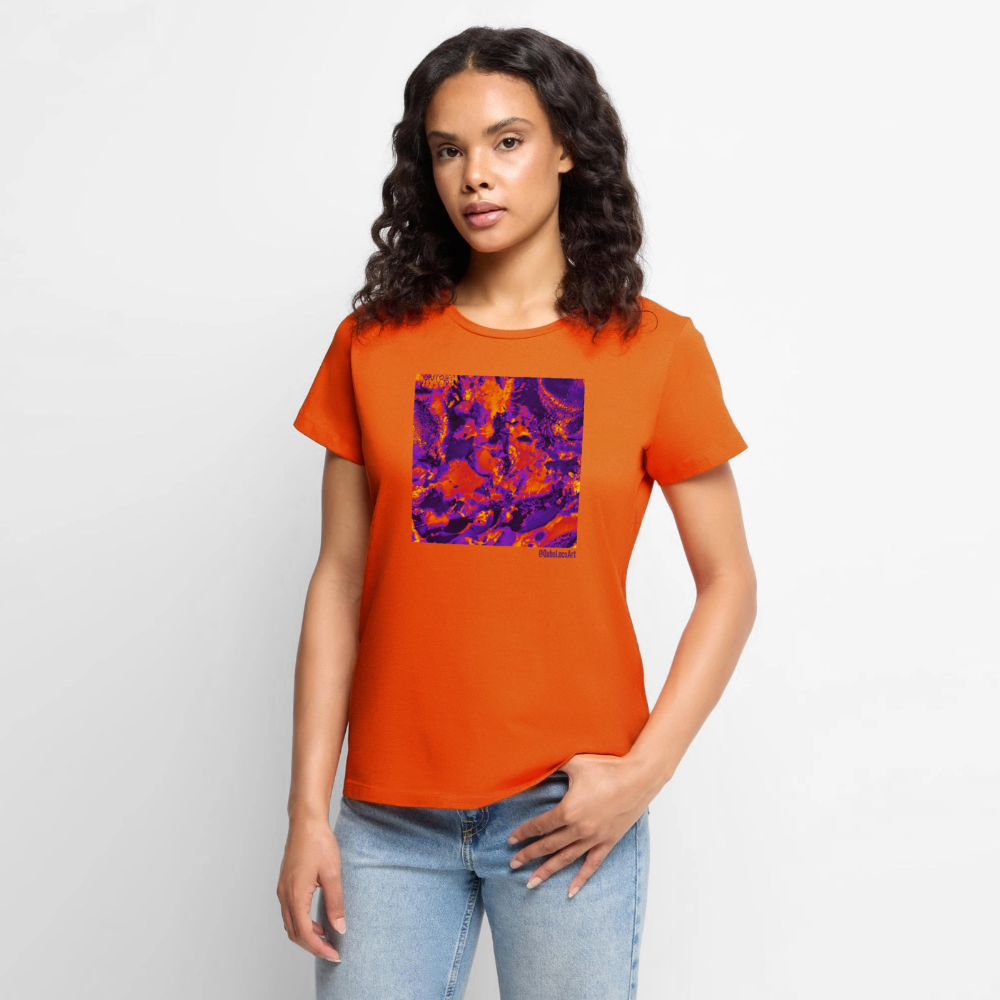 Frauen Premium T-Shirt "Therma" - Orange 
