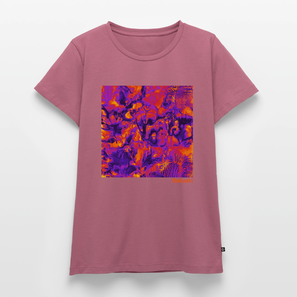 Frauen Premium T-Shirt "Vortex" - Mauve