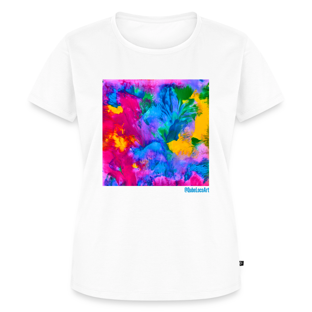 Frauen Premium T-Shirt "Prisma" - Weiß