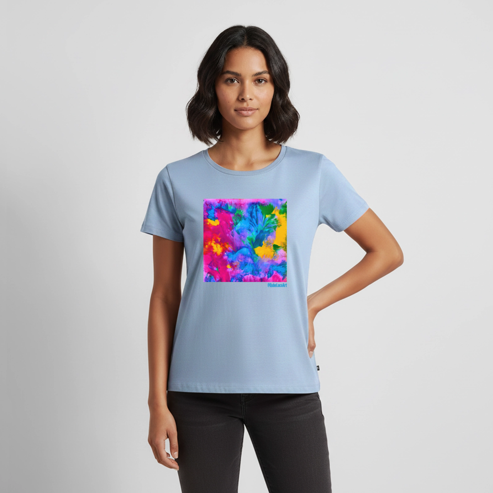 Frauen Premium T-Shirt "Prisma" - Hellblau