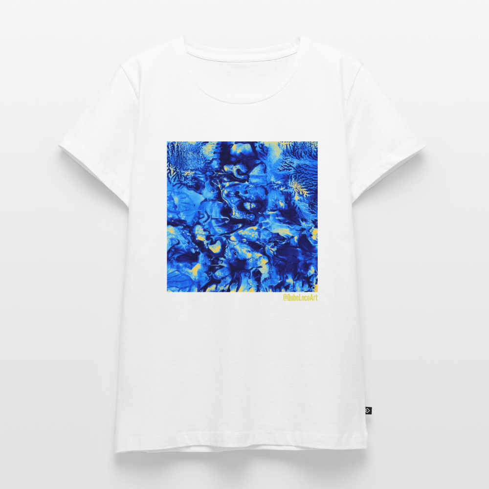 Frauen Premium T-Shirt "Nexus" - Weiß