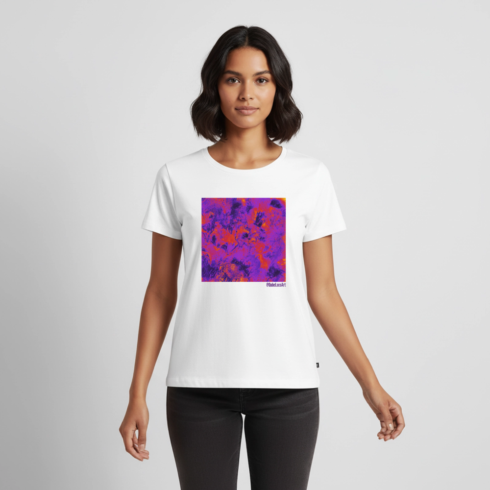 Frauen Premium T-Shirt "Ignis" - Weiß