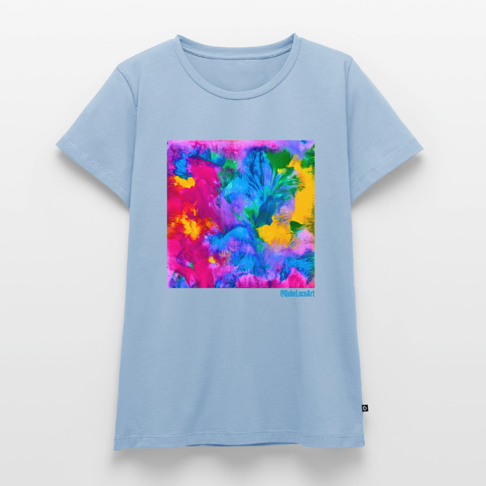 Frauen Premium T-Shirt "Prisma" - Hellblau